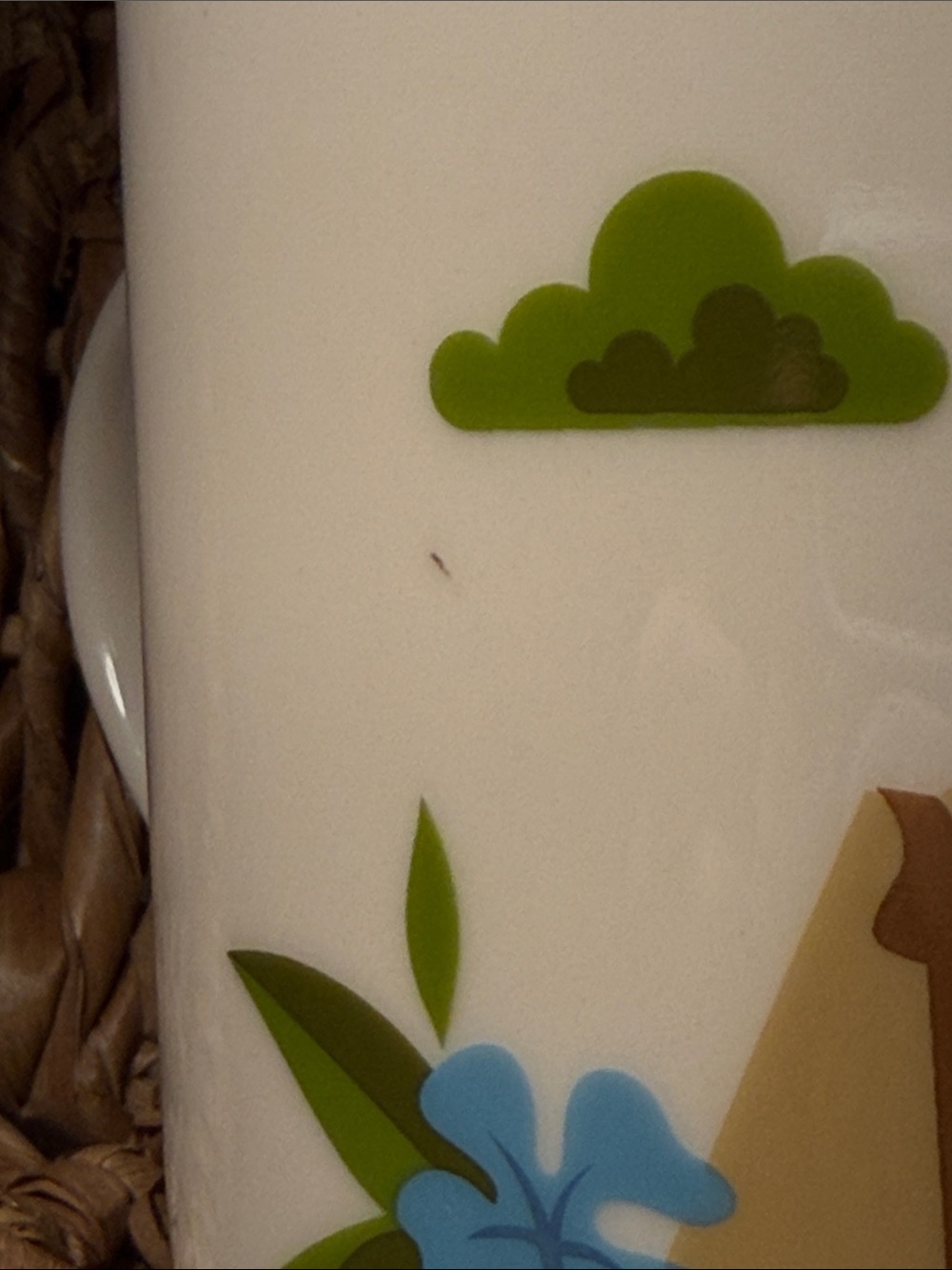 DisneyLand Starbucks Green and Blue Scenic Adventure Land Ceramic Mug 14oz - Picture 4 of 5